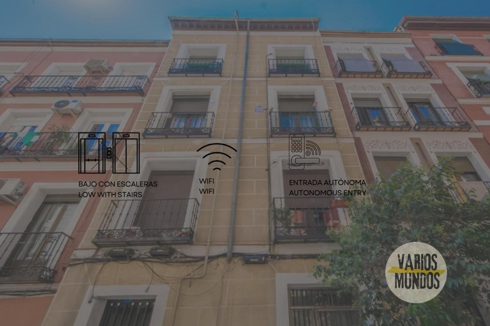 Cool Duplex Bajo Apt 7Pax Cerca De Tirso De Molina E2 Мадрид Екстер'єр фото